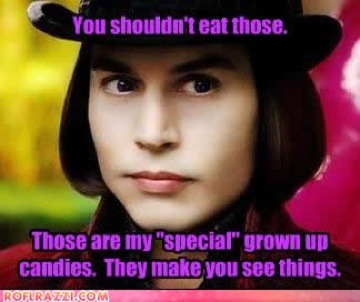 Willy Wonka Special Candies